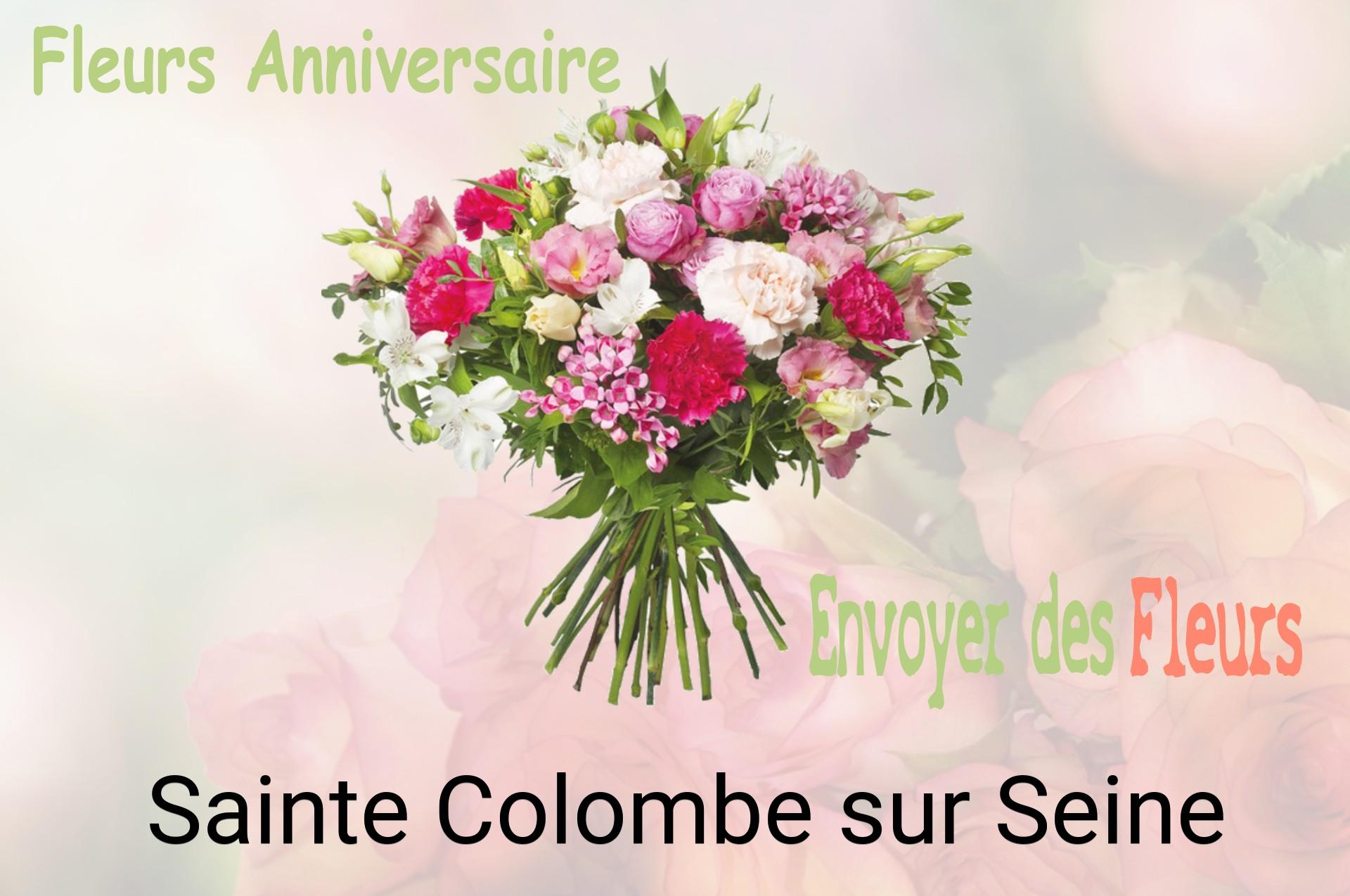 Bouquet de fleurs d’anniversaire livré à Sainte-Colombe-sur-Seine