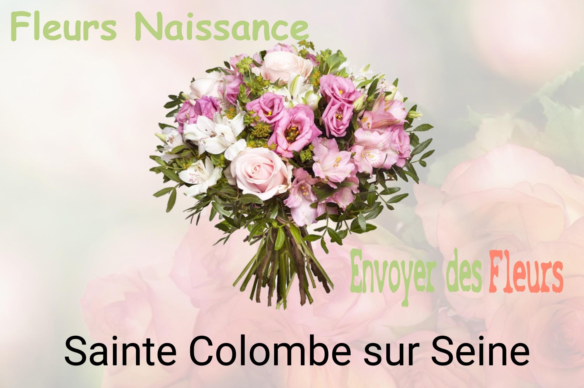 Bouquet de fleurs de naissance livré à Sainte-Colombe-sur-Seine